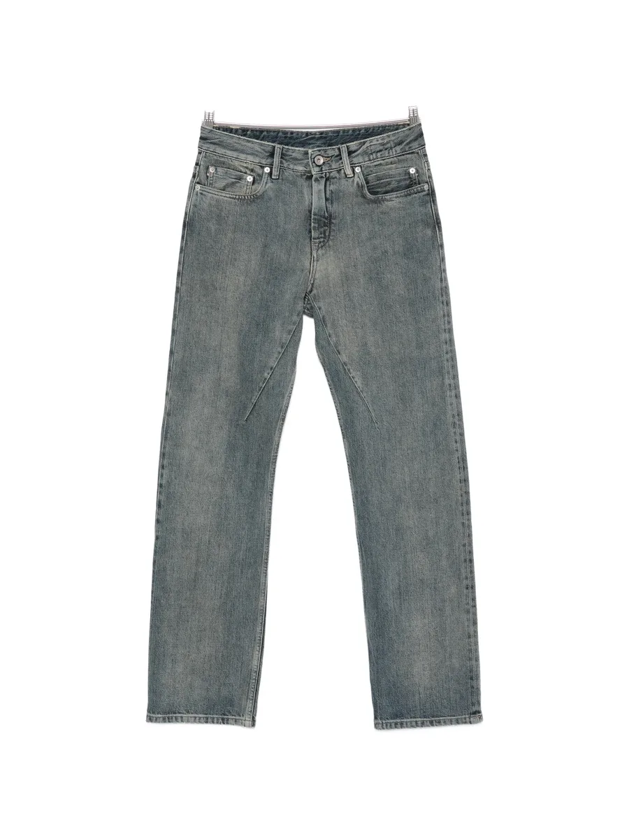 faded-effect jeans 1