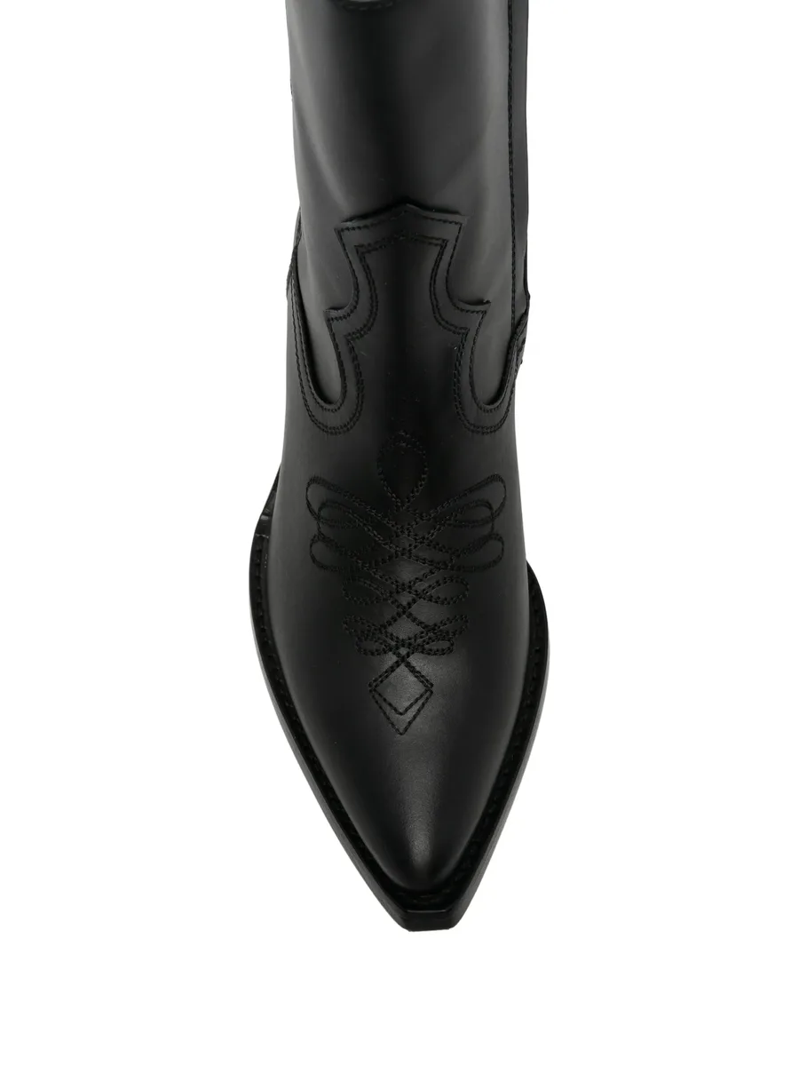 embroidered leather boots 4