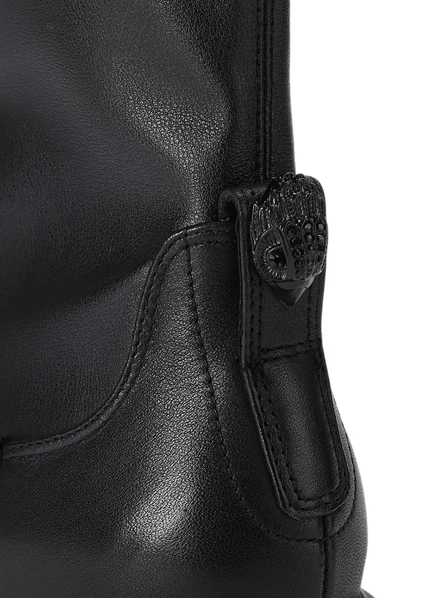 eagle-plaque ankle boots 5