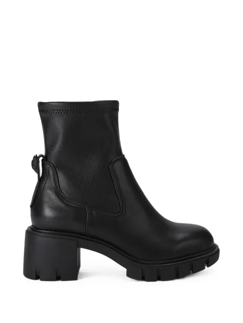 eagle-plaque ankle boots