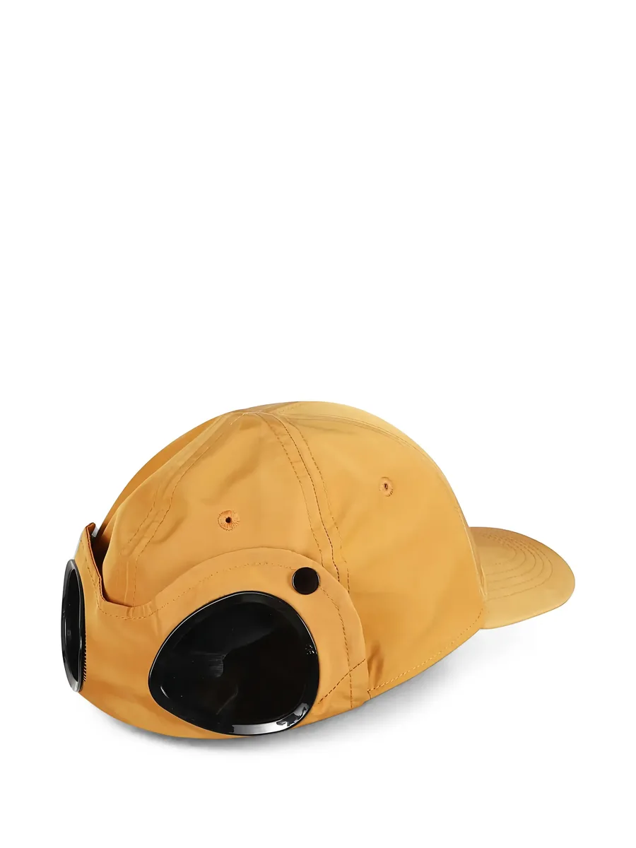 Goggle-detail embroidered baseball cap 2