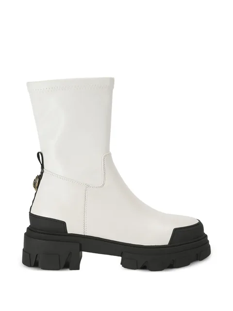 stomp sock ankle boots