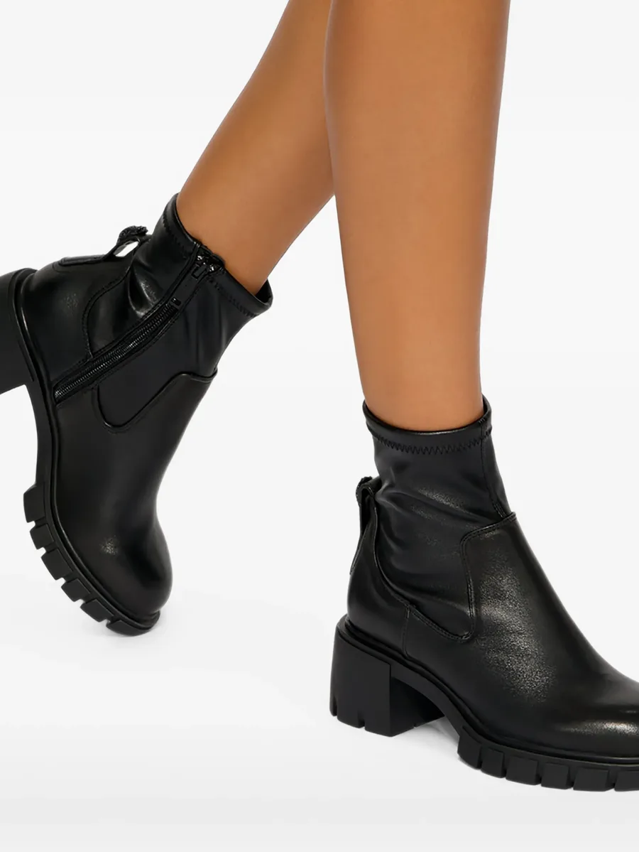eagle-plaque ankle boots 6