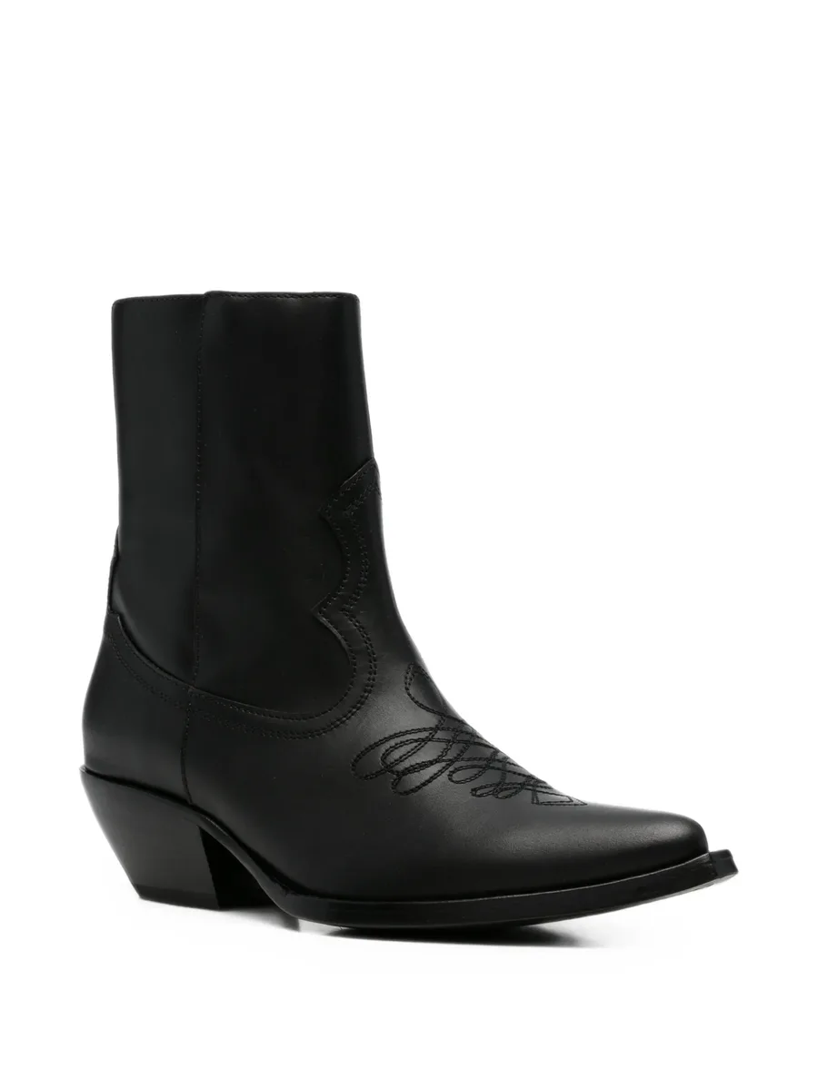 embroidered leather boots 2
