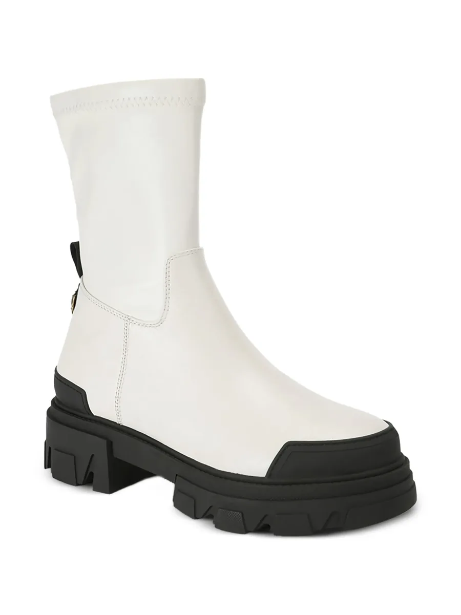 stomp sock ankle boots 5