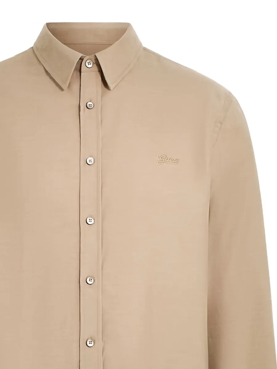 cotton long-sleeved shirt 2