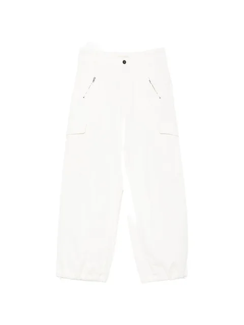 drawstring-cuff cargo pants