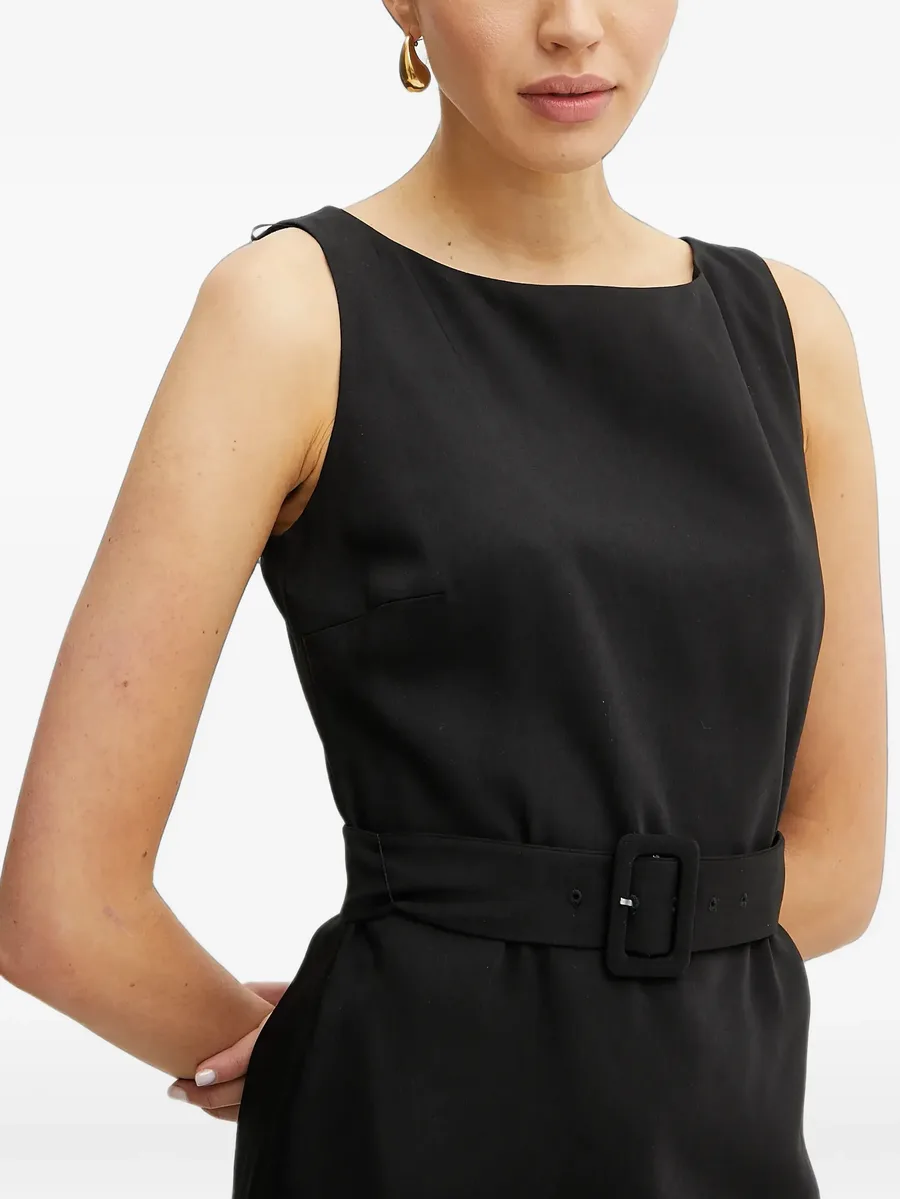 Plina belted sleeveless mini dress 4