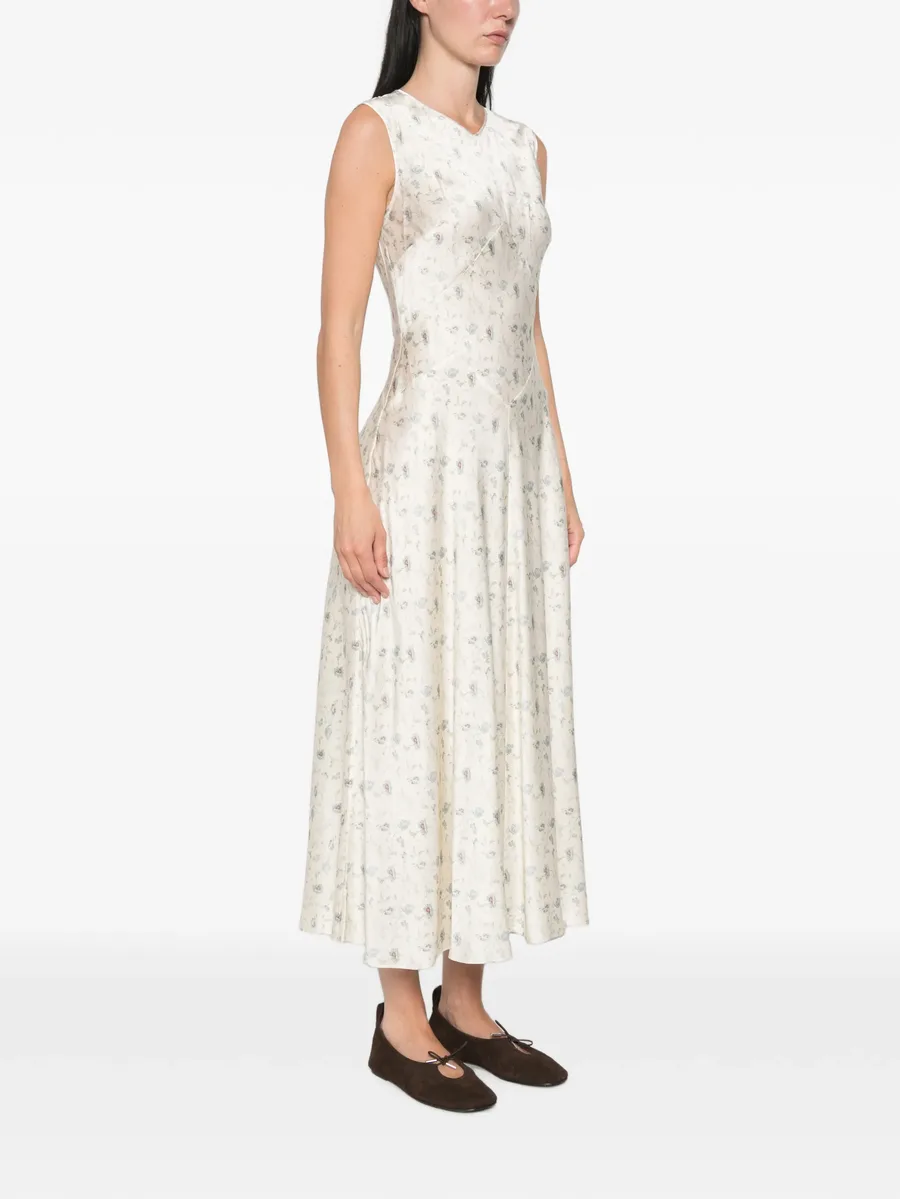 Adelana floral-print midi dress 3