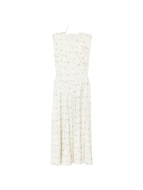 Adelana floral-print midi dress