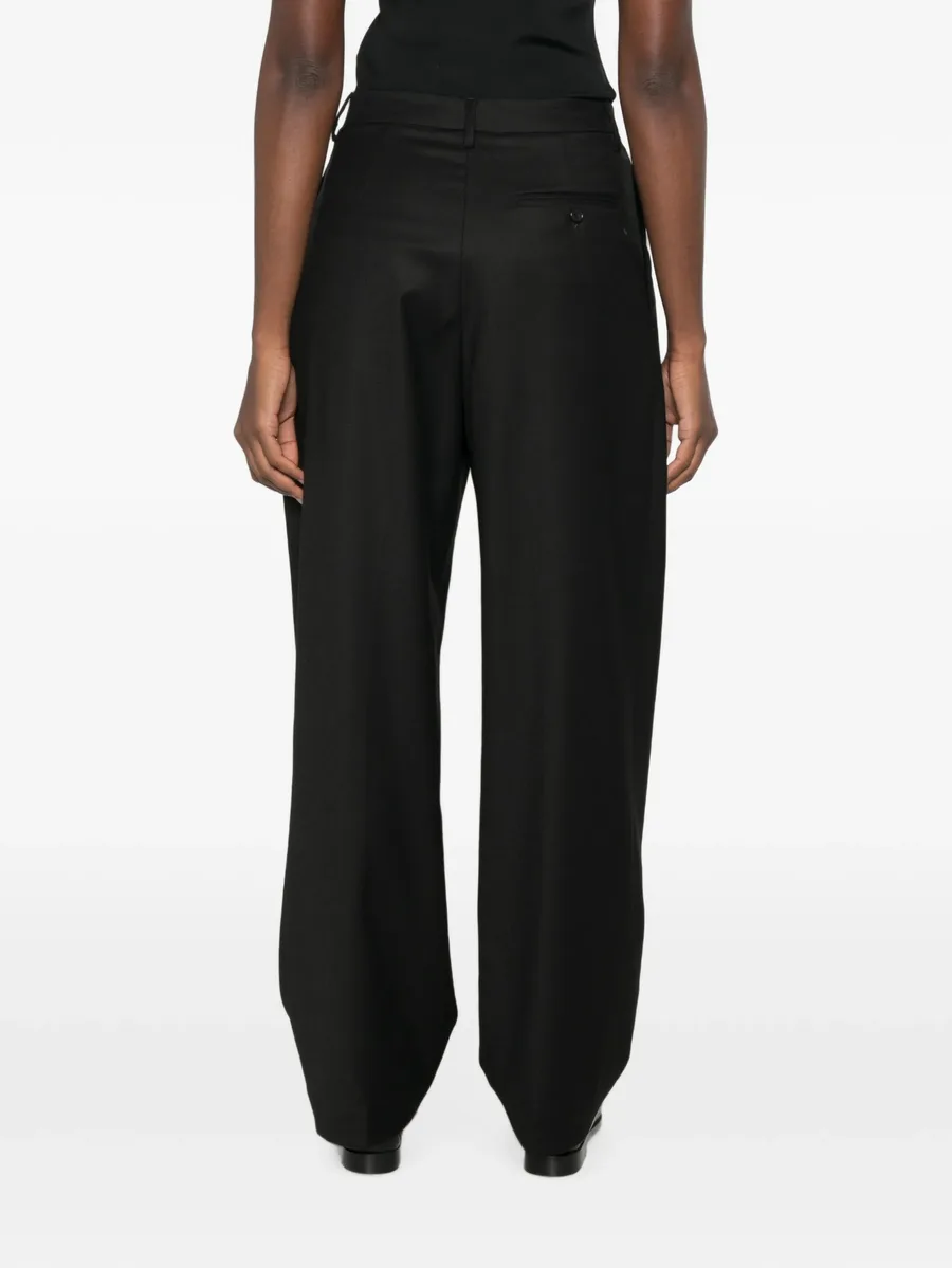 Tommy pleated wide-leg trousers 3