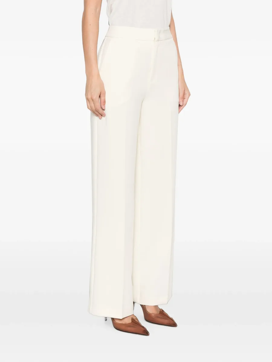 pressed-crease wide-leg trousers 2