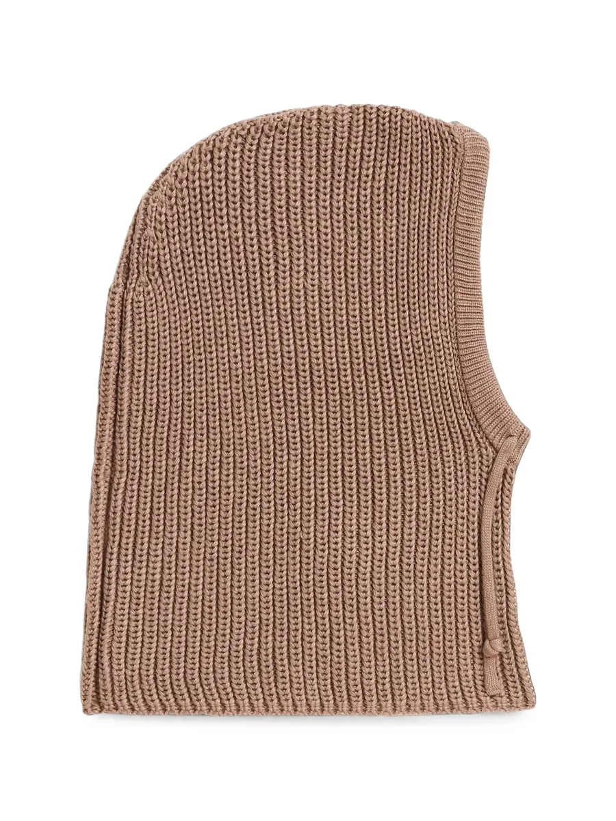 ribbed-knit balaclava 2