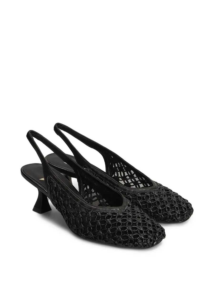 woven slingback pumps 4