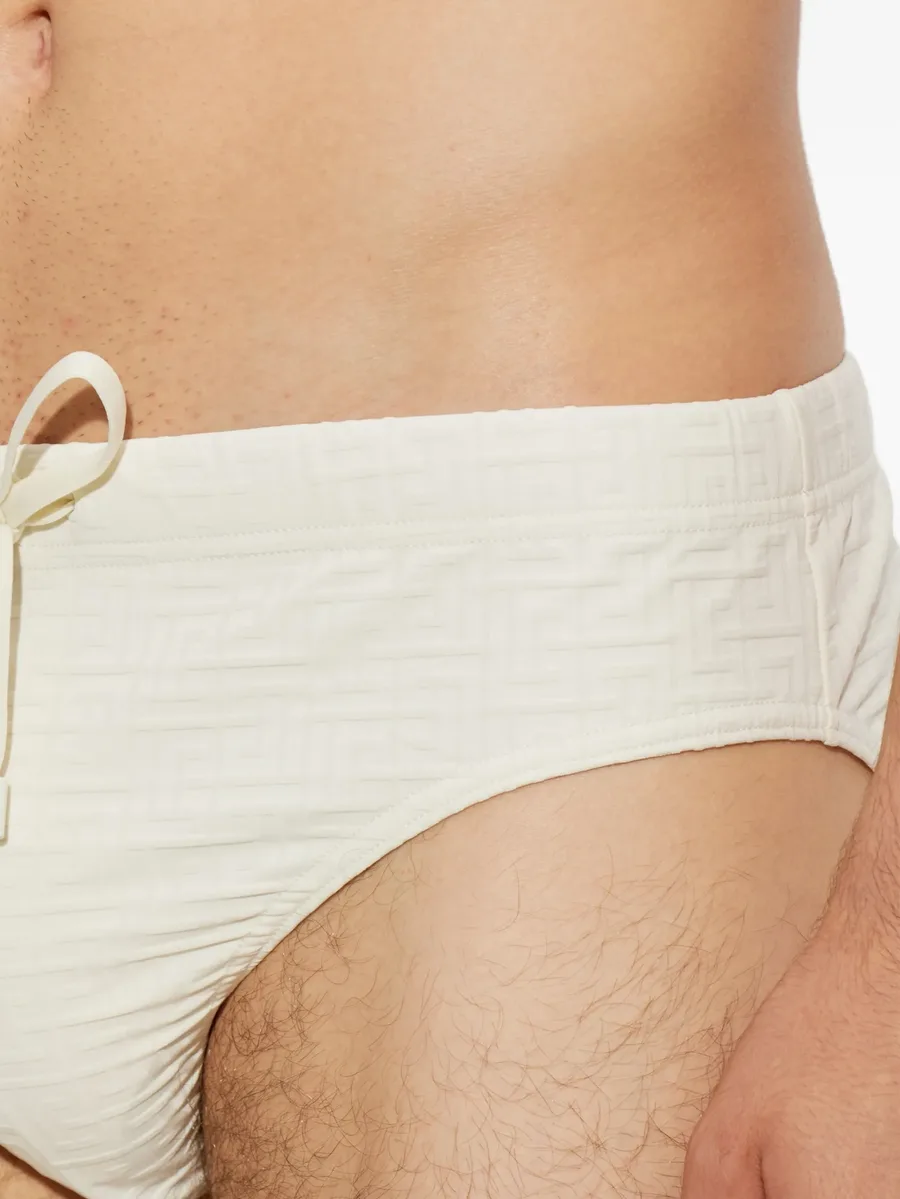 monogram-pattern swim briefs 3