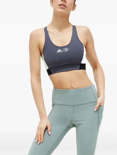 Mountain Athletics cross-back logo-print sports bra