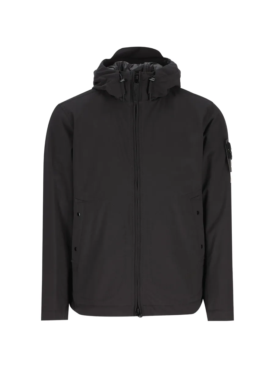 Soft Shell-R hooded windbreaker 1