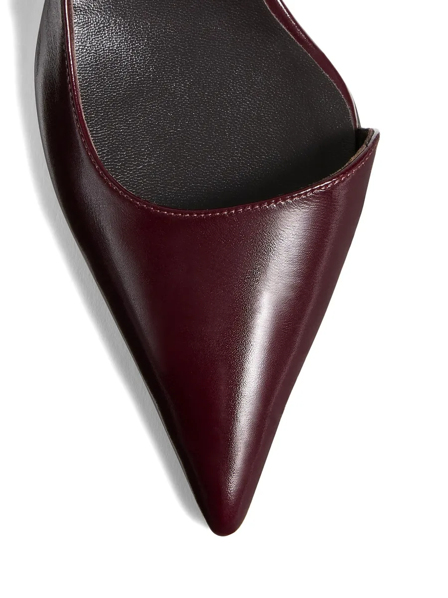 pointed toe kitten heel pumps 6