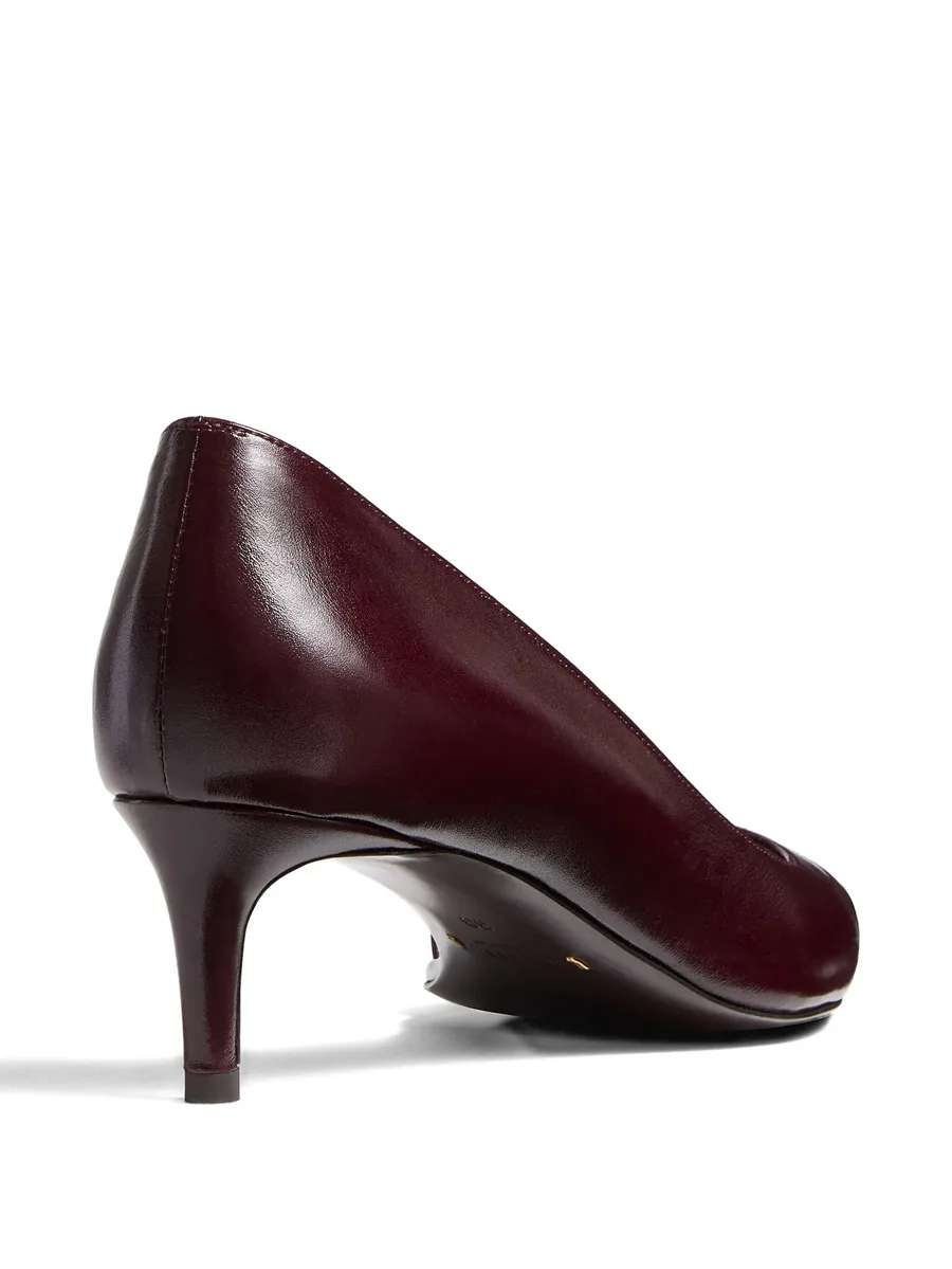 pointed toe kitten heel pumps 7