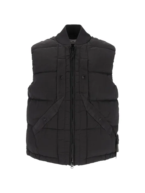 G100008 nylon metal in ECONYL® down vest