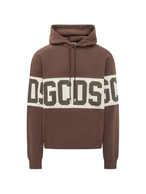 logo-band hoodie