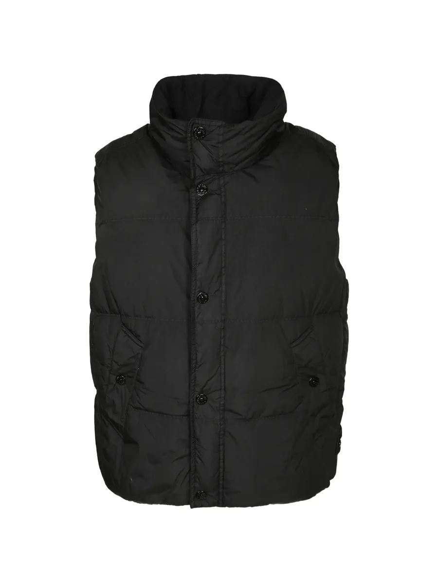 G100010 Crinckle REPS NY wind-resistant down vest with anti-drop 1