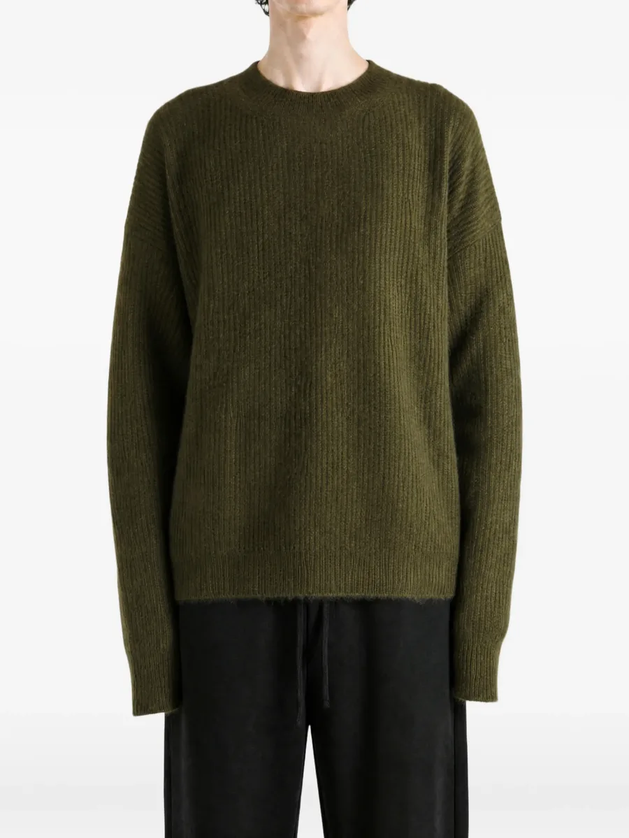 ribbed-knit crew-neck sweater 2