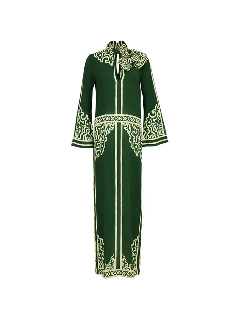 The Windborne silk tunic dress
