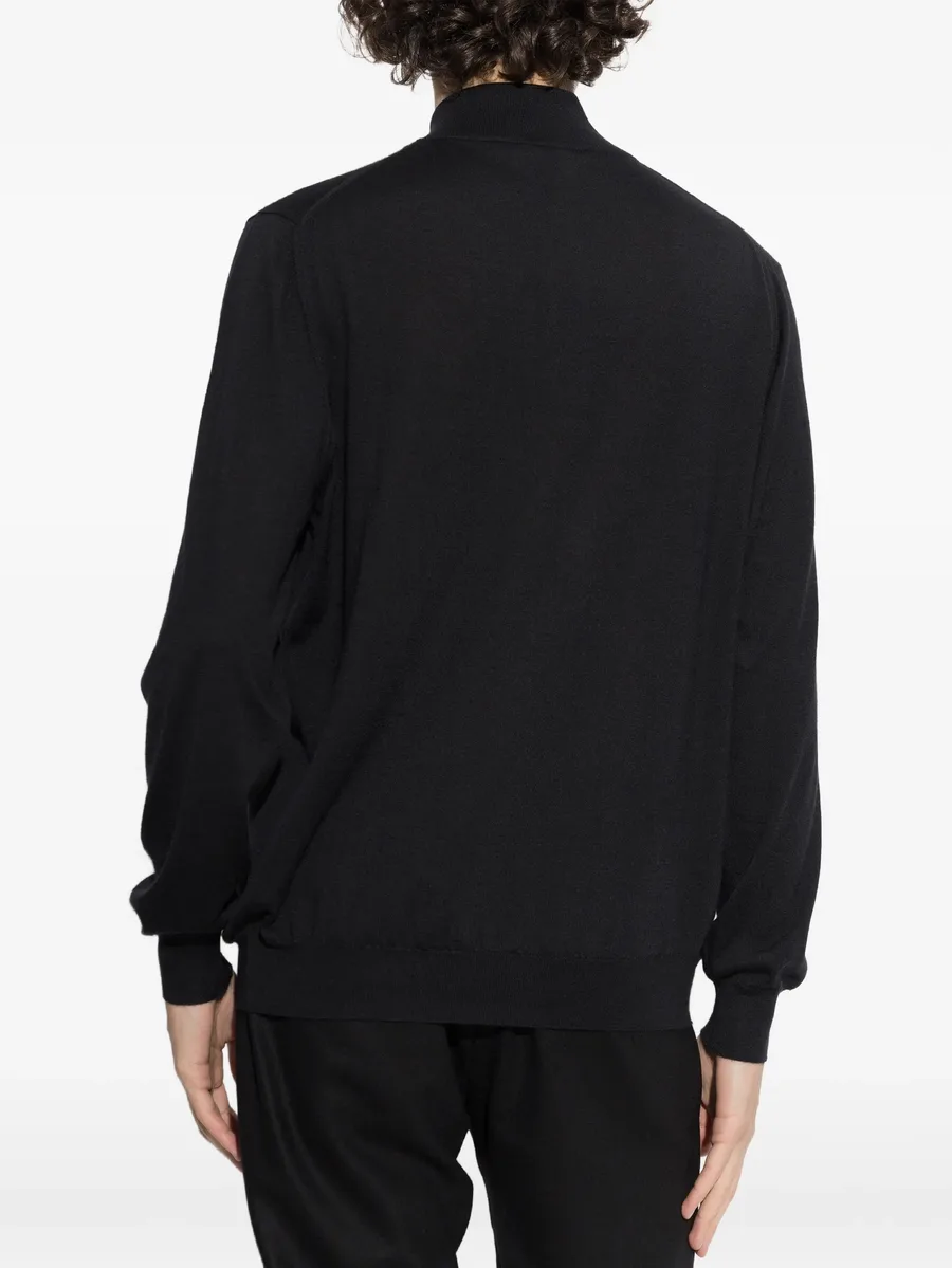 half-zip turtleneck sweater 3