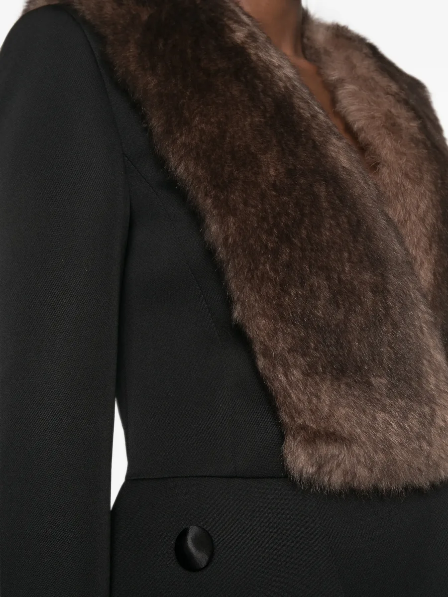 faux-fur collar coat 5