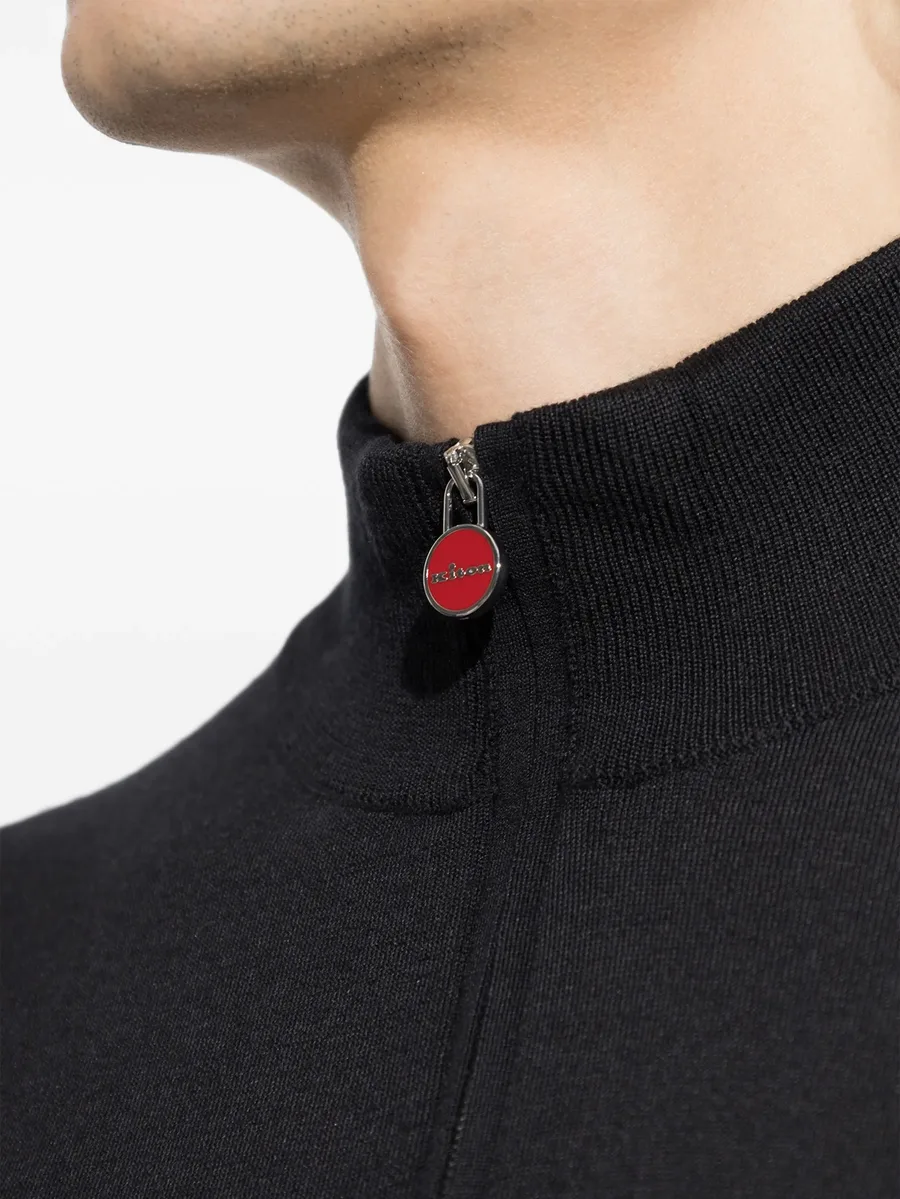 half-zip turtleneck sweater 4