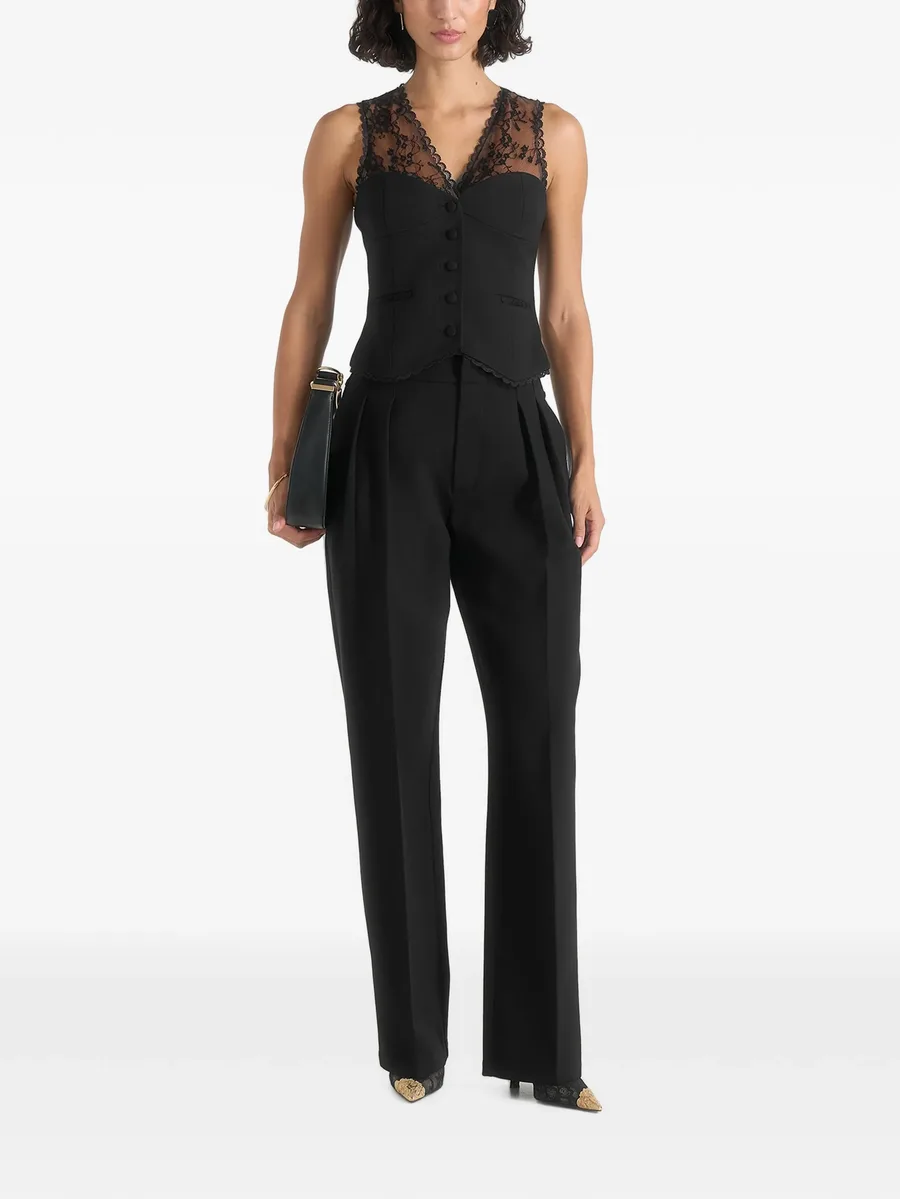 Veronica lace tailored corset waistcoat 2