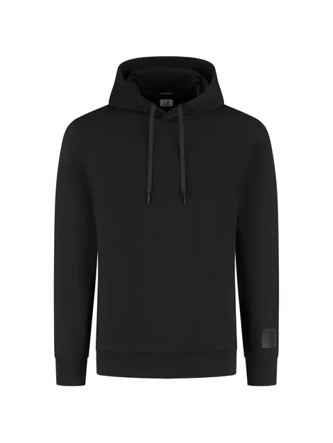 Metropolis Series logo-patch hoodie