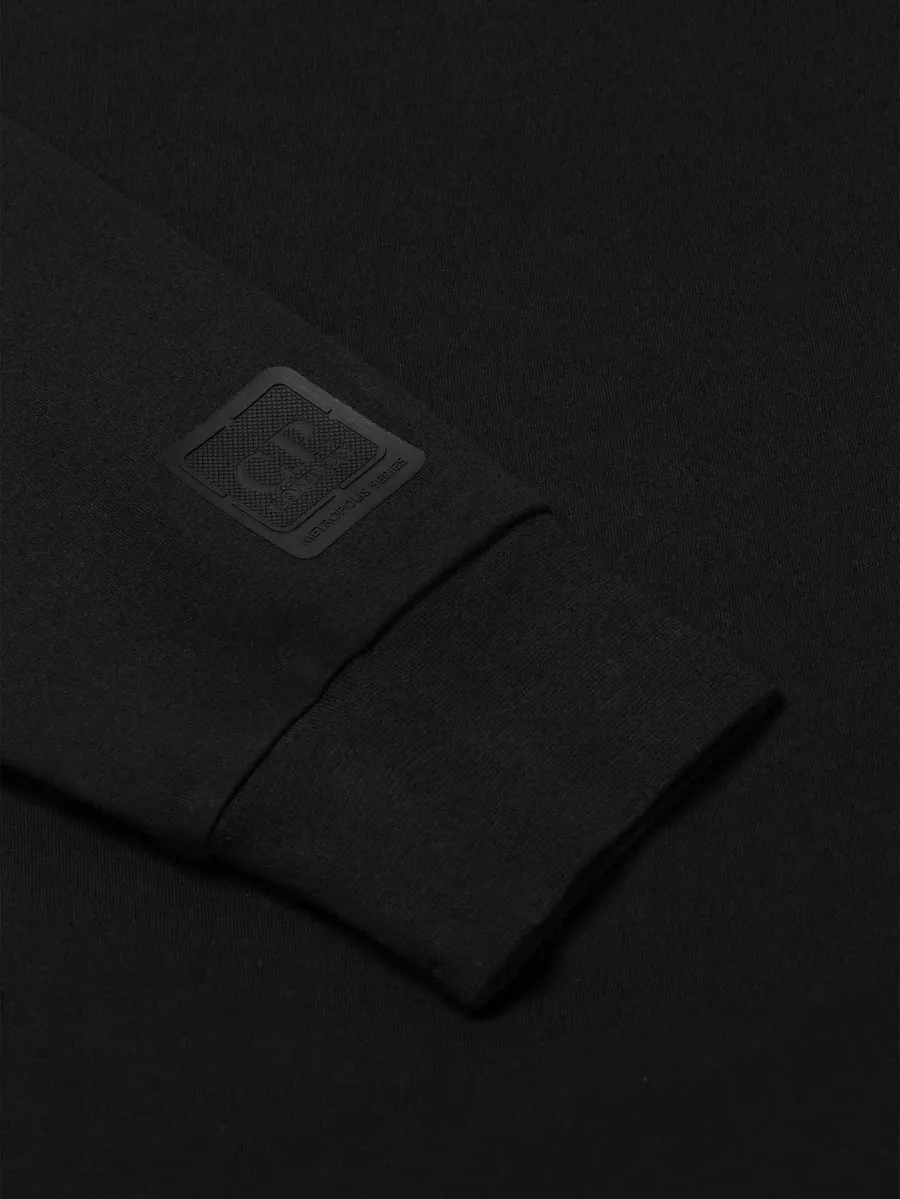 Metropolis Series logo-patch hoodie 2