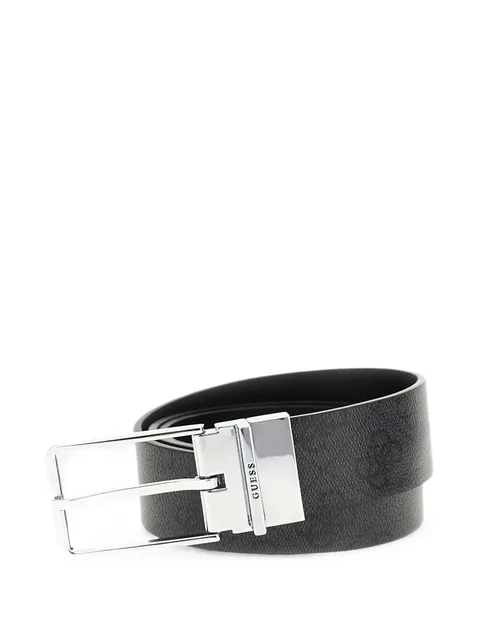 Agueda monogram-print reversible belt