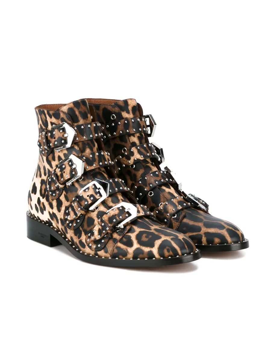 leopard print boots 5