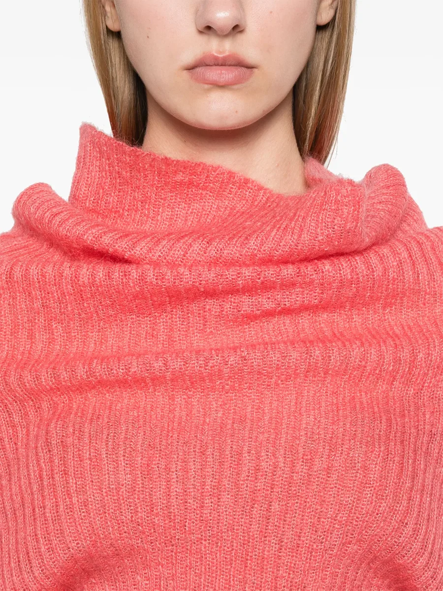 cowl-neck sweater 9