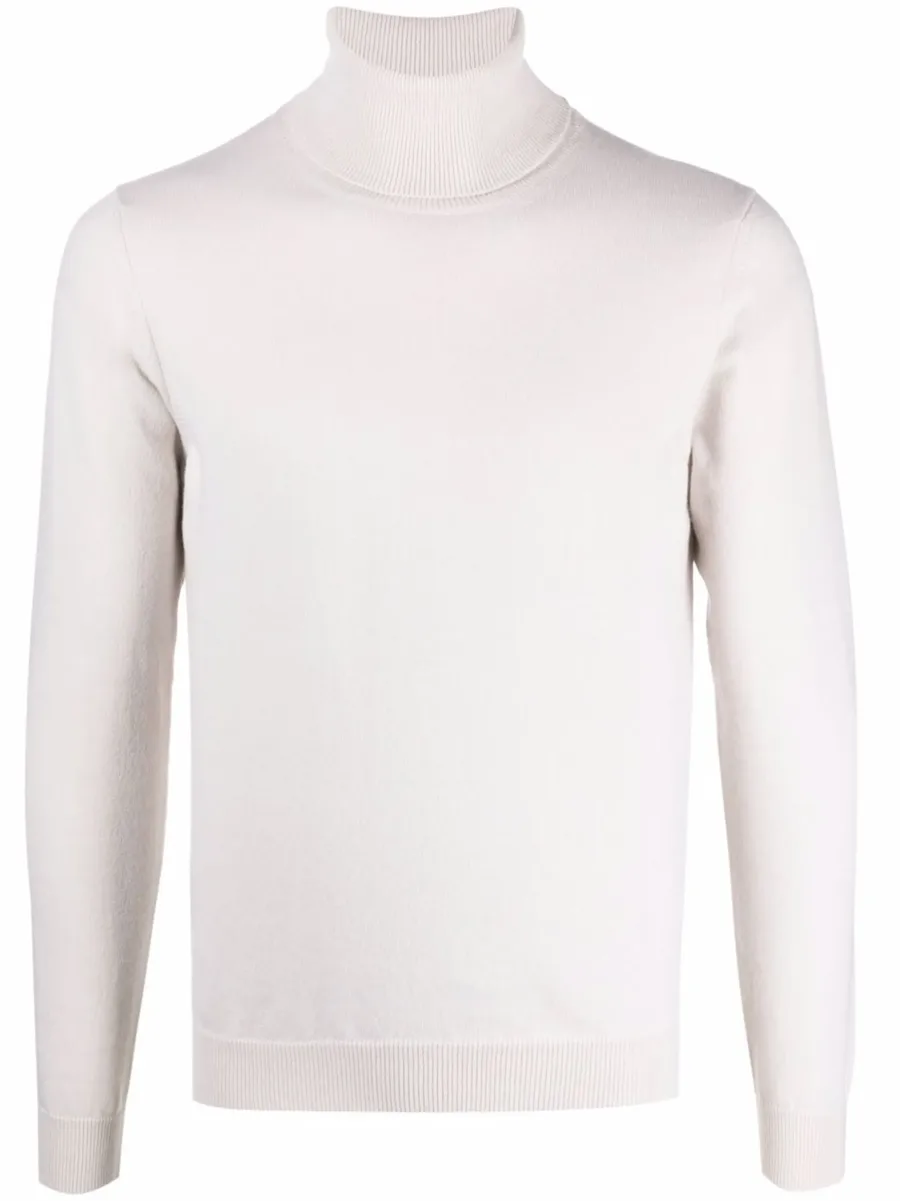 roll neck cashmere jumper 1