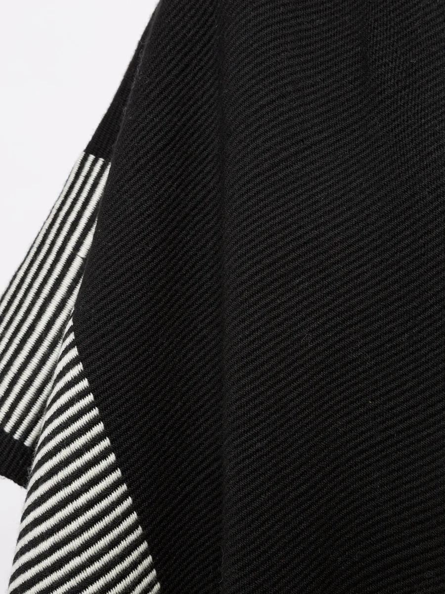 striped edge long duster 10