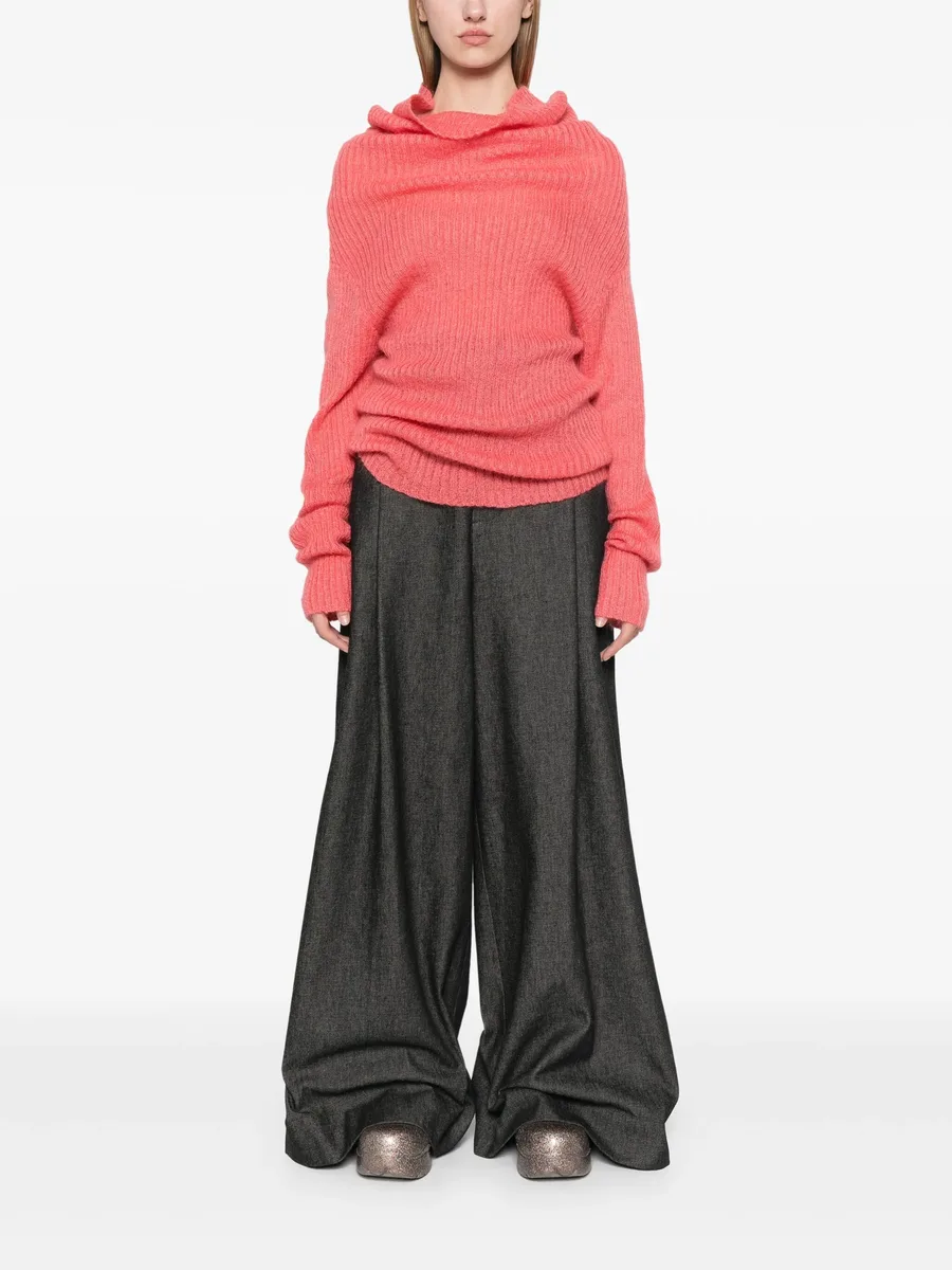 cowl-neck sweater 3