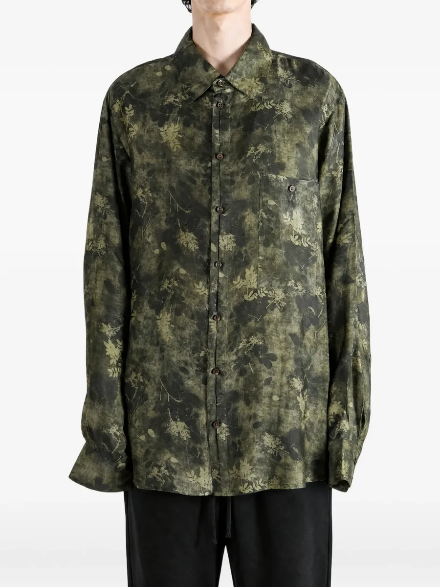 floral-print long-sleeve shirt 2