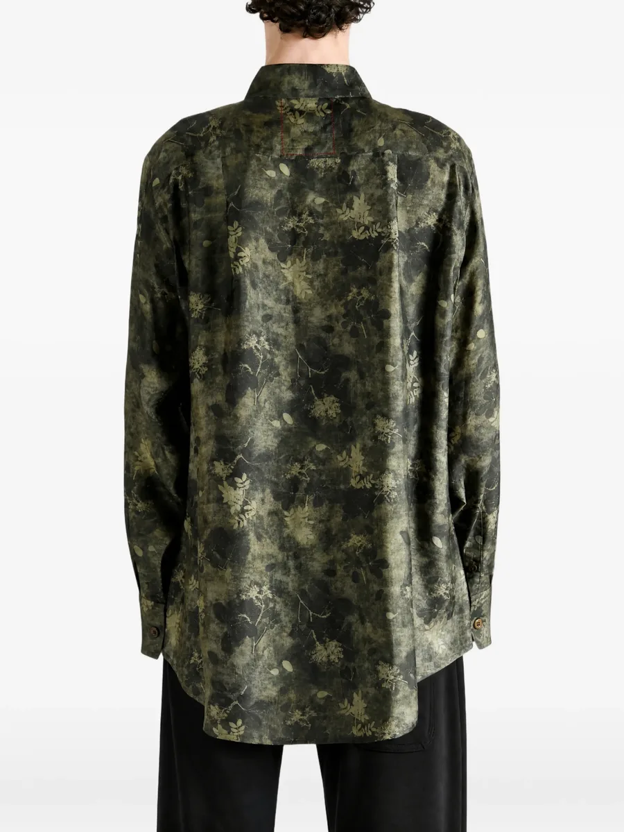 floral-print long-sleeve shirt 4