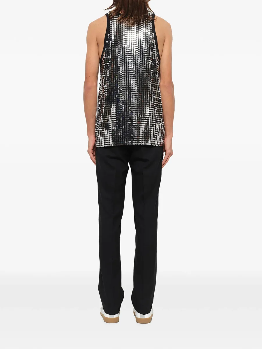 sequin-embellished Podium tank top 3