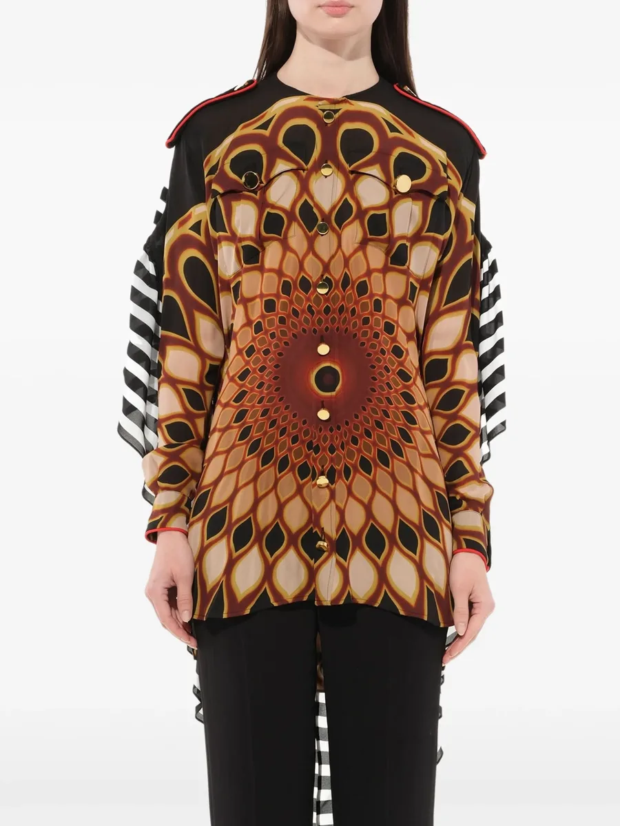 Kaleido Eye printed top 1