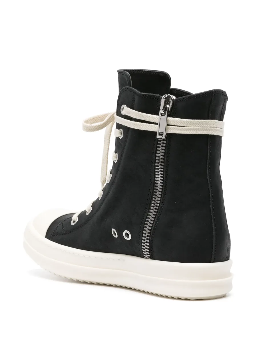 Lido leather hi-top sneakers 5