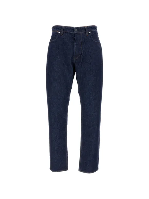 J100005 indigo denim-rinsed jeans