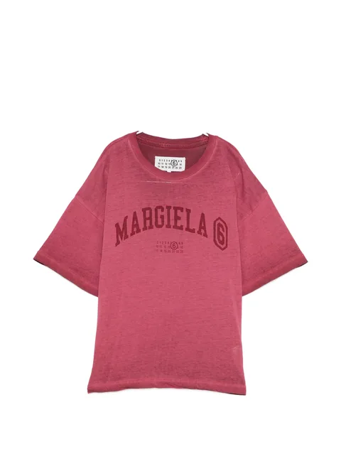 logo-print cotton T-shirt