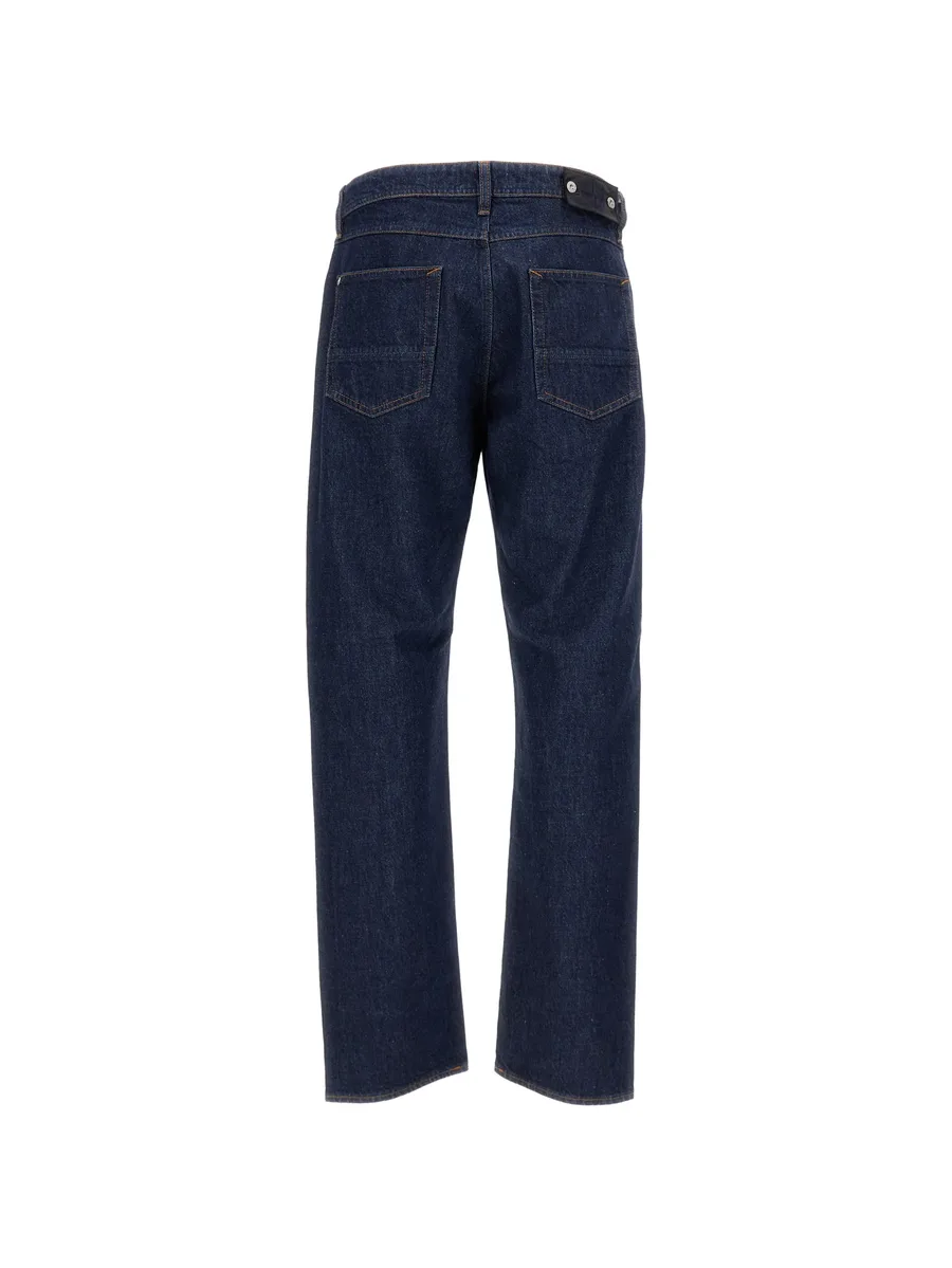 J100005 indigo denim-rinsed jeans 2