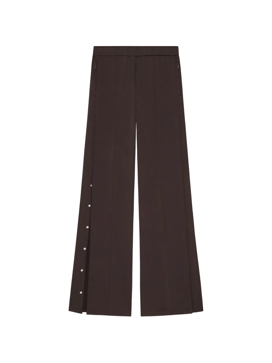 Interlock press-stud track pants 1