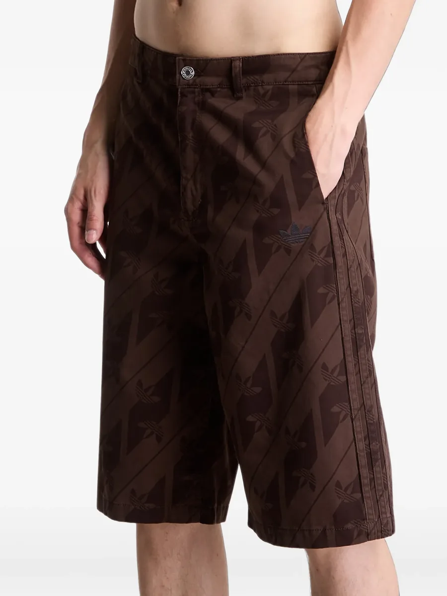 monogram-print shorts 4
